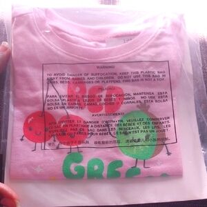 The Children's Place Pink Tee with Fruit Design